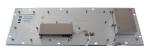 Vandal Proof SS Industrial Keyboard With Trackball , flat key keyboard with 69