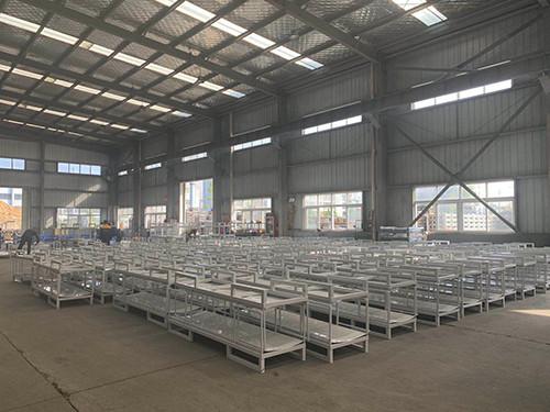 Buy Customized Portable Stacking Racks Easy Mobility With Caster Wheels at wholesale prices