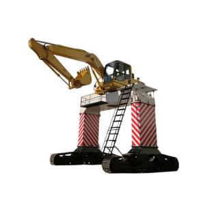 Quality Coal Unloading Material Handling Machine Gate Type 9.6r / Min Swing Speed for sale