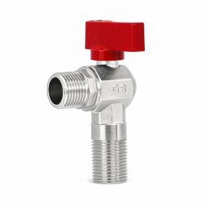 Quality General Water Tap 2 Way Angle Valve Power Female / Male Connection for sale