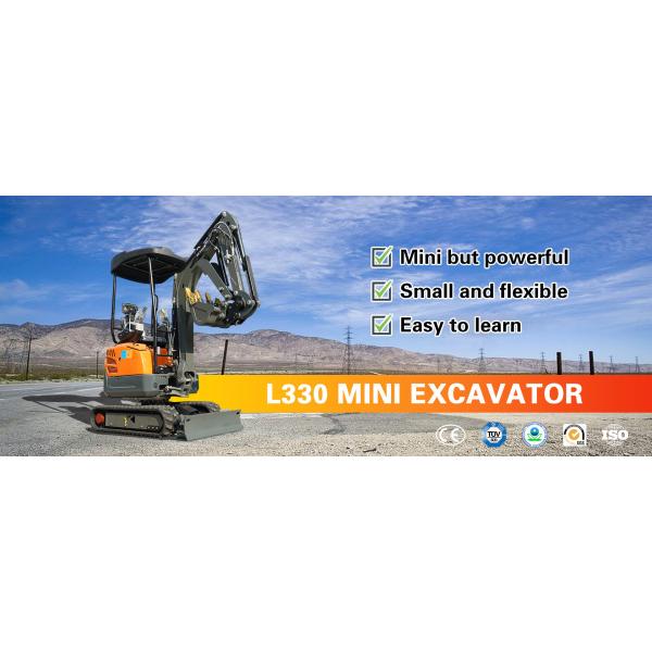 1.2ton Mini Hydraulic Excavator Mini Digger Auger In Auto Digging Machine