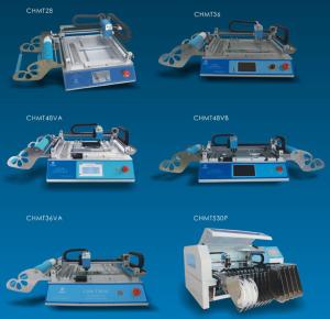 Quality high speed desktop SMT Pick And Place Machine 6 Models CHMT series for sale