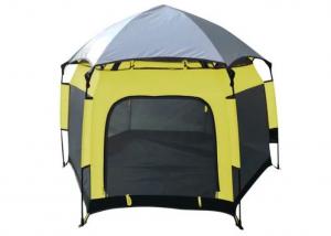 Quality Inflatable Air Tent  Poly Cotton  Yellow Water Proof Four-Season Tent for sale