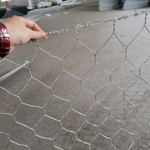 Galvanized Wire 2 X 1 X 1 m Gabion Box Wire Mesh Netting 80 X 100 mm Gabion