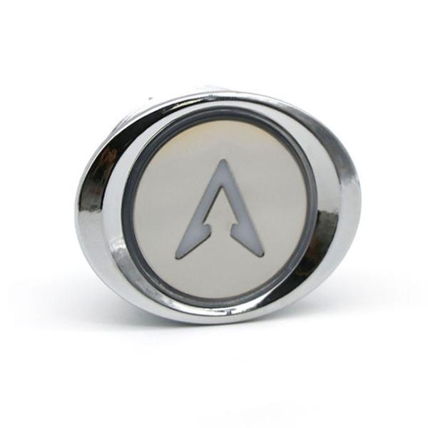 Buy COP LOP 37mm Elevator Push Button With Braille White LED Push Button Switch at wholesale prices