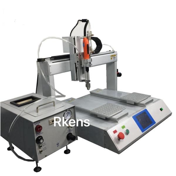 Buy XYZ 3 Axis Two Working Table Auto feeding Screw Driver Robot at wholesale prices