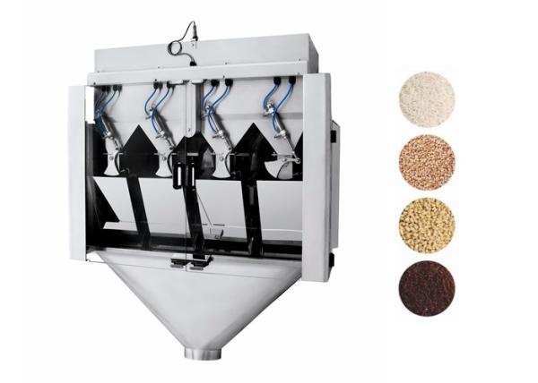 Buy 4 Head High Speed Linear Weigher For 2000g Granules at wholesale prices