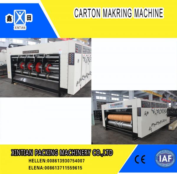 Buy High Precision Carton Making Machine / Paper Die Cutting Machines , 2800mm Inboard Width at wholesale prices