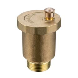 China 10 Bar Plug Manual Control Exhaust Release Brass Air Vent Valve Ball Structure for sale
