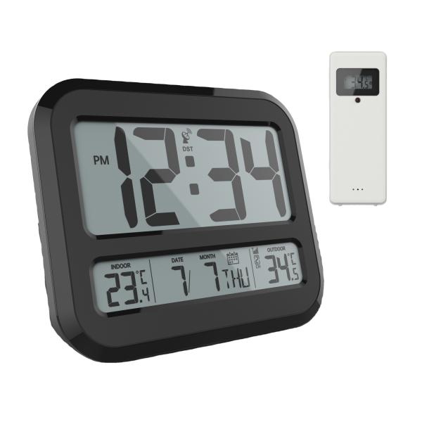 2 X AAA Battery Powered Jumbo Display Alarm 6 Button Clock Digital Clock With