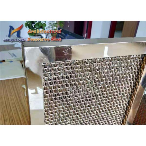 Club Dividers Architectural Cable Mesh SS316 Wire Mesh Railing Infill Panels