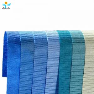 Quality Hydrostatic Press SMS Non Woven Fabric 0.5mm 50-75 Cmh2o 40-120gsm for sale