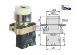 LAY5（XB2）-BL3341 white color spring return flat button push button swithes