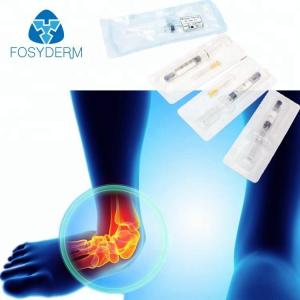 China Non Cross Linked HA Joint Lubrication Injection , 3ml Knee Joint Gel Injection on sale
