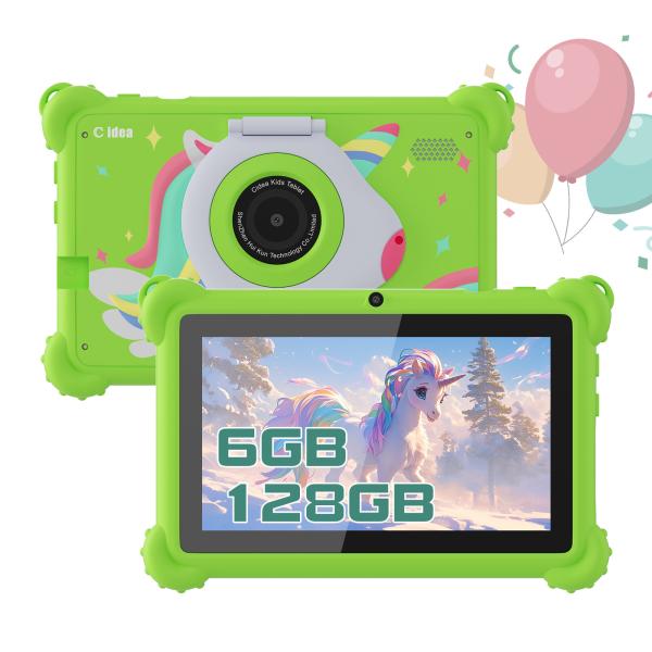 Buy C idea 2024 Kids Learning Tablet Android 12 Pre Loaded Apps and Durable Design CM88 at wholesale prices