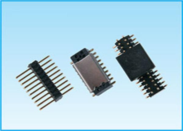 Buy 0.8mm Pitch Single Row Header Connector , Surface Mount Pin Header Eco Friendly at wholesale prices
