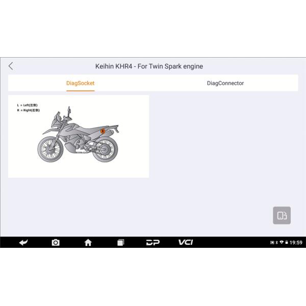 OBDSTAR MOTOMASTER Motorcycle Scanner with 1-Year Warranty