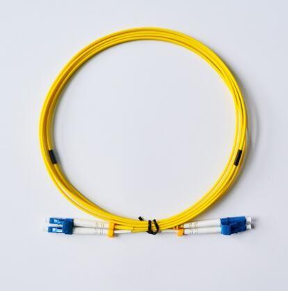 Buy G657A Pigtail  PVC LSZH Singlemode Patch Cord Duplex LC/UPC To LC/UPC at wholesale prices