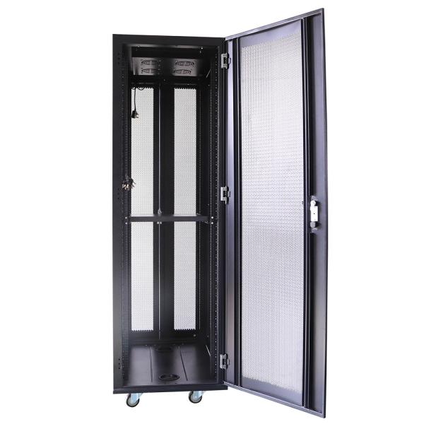 Buy SC Data Network Cabinet Mobile Floor Mount Network Rack With Perforated Door at wholesale prices