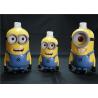 Three Type Cartoon Shampoo Bottle Minion Dave Talking Action Figure For Collection for sale