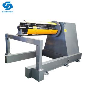                  10t Automatic Hydraulic Decoiler Machine Uncoiling Machine             