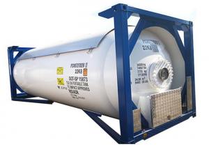 Quality 20 feet large capacity T50 ISO Tank Container UN portable LPG propane gas Tank Container for sale