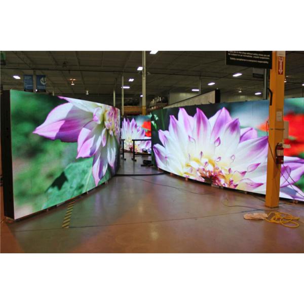 3.91mm Super Bright Flexible Led Panel Screen Display Church Conference