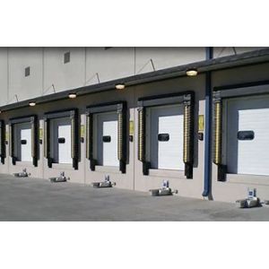 Quality Fireproof Loading Dock Shelters Polyester Fabric Automatic With Remote Controlled for sale