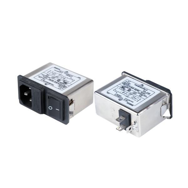 Buy UL Approve Three In One Socket Filter Plug In EMI Filter For Power Supply at wholesale prices