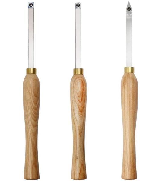 Buy Mini Carbide Wood Lathe Turning tools Combo set with Wood Handle For Turning Pens or Small to Mid-Size Turning Project at wholesale prices