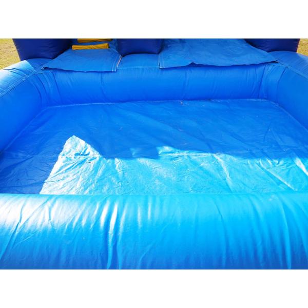 Commercial Grade Garden Home Wet Kids Inflatable Water Slide With Pool