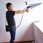 0.9-5.8GHz Working Frequency Portable Drone Signal Jammer With Low RF Power