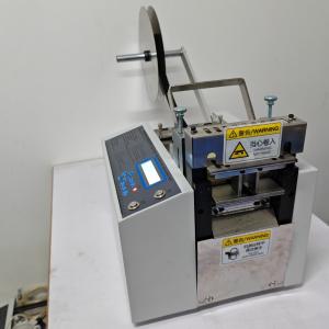 Quality RS-CX100 Automatic Hook&amp;loop Velcro Tape Cutting Machine With Round Corner for sale