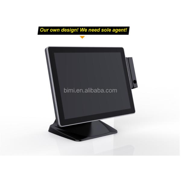 Bimi POS-0092S 15inch POS System with Aluminum Alloy Stand and VESA 75X75 Support