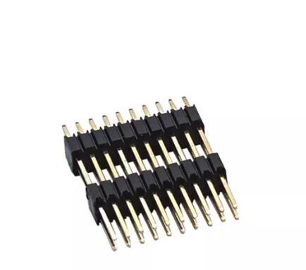 Buy 1.27mm Pitch 8 Pin POGO Pin Connector Spring Loaded Header Socket PCB Single Row at wholesale prices