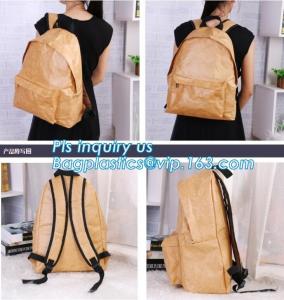 Quality Tyvek Material Anti Theft Travel Sequin School Girls Ladies Women Foldable Backpack Bag Waterproof,Tyvek paper tote bag, for sale