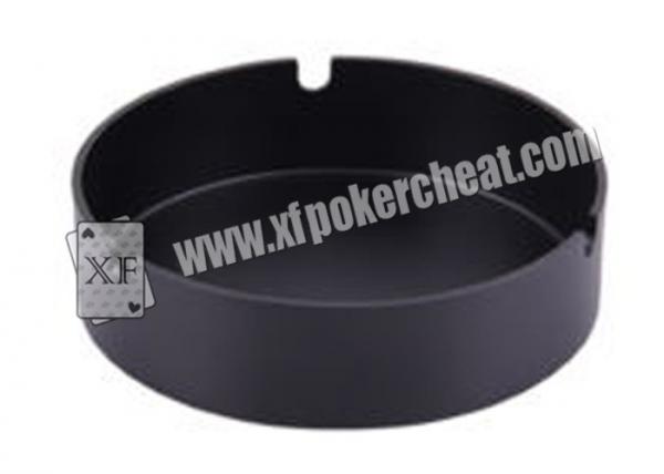 Buy Black Ceramic Ashtray Camera For Poker Analyzer / Cigarette Ashtray Camera at wholesale prices