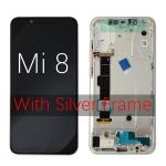 Xiaomi Mi 8 LCD Display Screen Replacement with Frame without Frame For Xiaomi