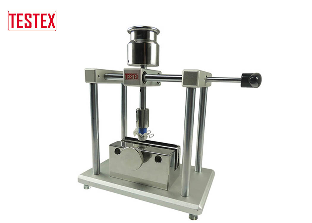 10kg Weight Manual Side Crocking Tester , Textile Testing Instruments Clamp