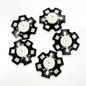 Quality Star Board Convex 1W 3000K 3200K With Pad 3.1-3.3v High Power SMD LED Warm White Emitting Color for sale