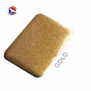Quality Thermosetting Electrostatic Spray Metallic Decorative Powder Coating for sale