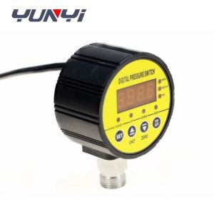China 80mm Diameter Digital Pressure Gauge Intelligent Pressure Switch Controller on sale