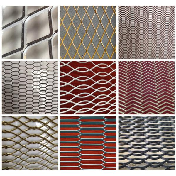 Middle Steel 12x30mm Expandable Wire Mesh For Architecture