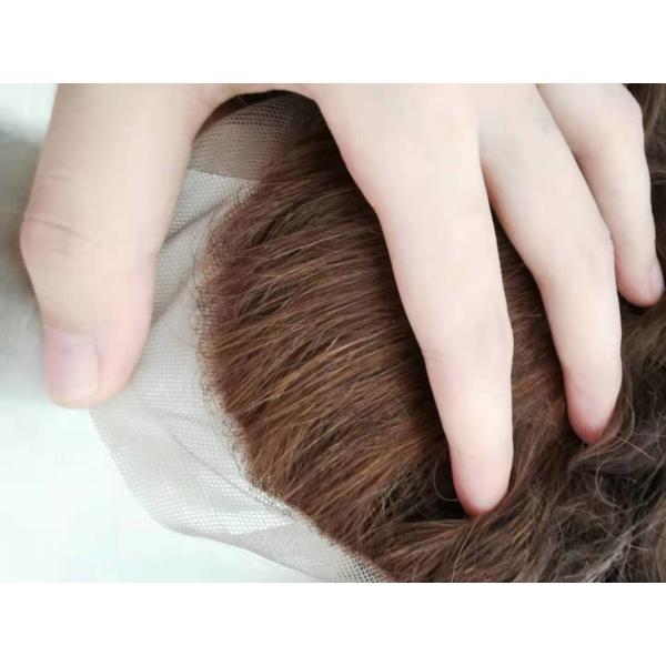 Wholesale high quality Indian hair male toupee hair system for human hair prosthesis