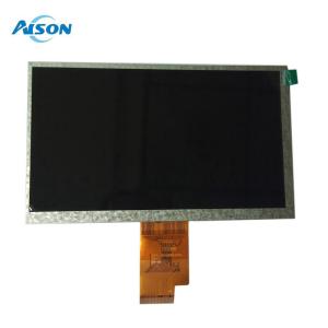 Quality 7 Inch 1024x600 IPS Color TFT Display Transmissive LCD Display 450cd/M2 With LVDS Interface for sale