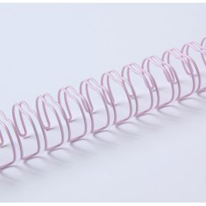 Nanbo 0.5'' Custom Double Loop Binding Wire Ring Electroplated