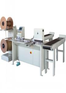 Quality Easy To Adjust Automatic Double Wire Spool Binding Machine , Automatic Spiral Binding Machine for sale