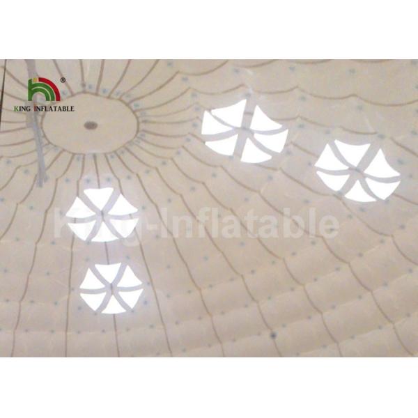 Commercial White Dome House Shape Airtight Tent For Part Event 1 Year Warranty
