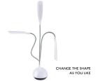 360 Degree Desk Lamp Gooseneck Rotation Adjustable Gooseneck Book Holder Lights