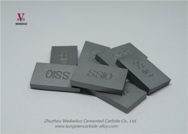 Buy Precision Dimension Tungsten Carbide Inserts For Stone Cutting Machines at wholesale prices